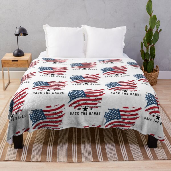 Item preview, Back The Barbs America Flag designed and sold by FrenemiesShop.