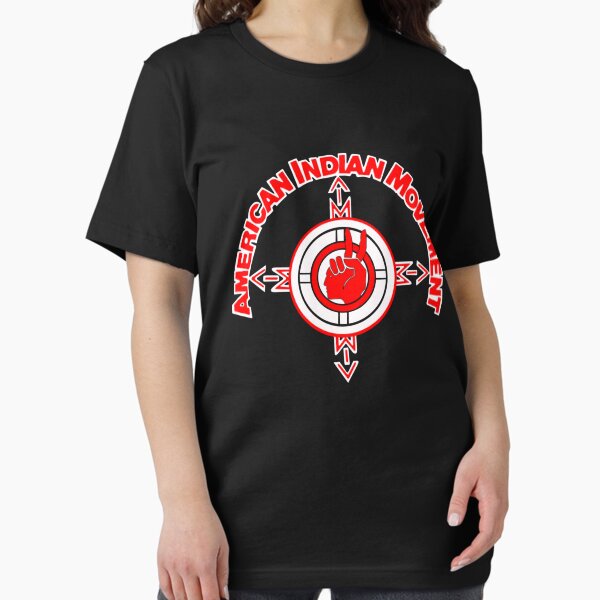 Vista previa del artículo con la obra «Camisa American Indian Movement», diseñado y vendido por FrenemiesShop.