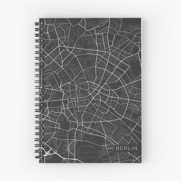 Item preview, Berlin Map, Germany - Gray designed and sold by MainStreetMaps.