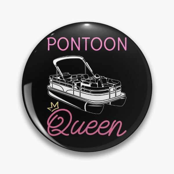 Item preview, Pontoon Queen II - Boating Lover designed and sold by Lemon Pepper.
