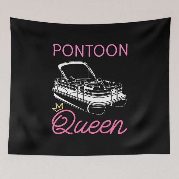Item preview, Pontoon Queen II - Boating Lover designed and sold by Lemon Pepper.