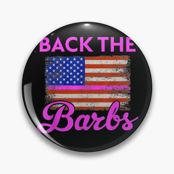 Item preview, Back The Barbz American Flag Love Barbs Loyal Fan designed and sold by FrenemiesShop.