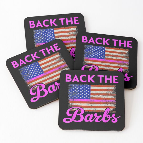 Item preview, Back The Barbz American Flag Love Barbs Loyal Fan designed and sold by FrenemiesShop.