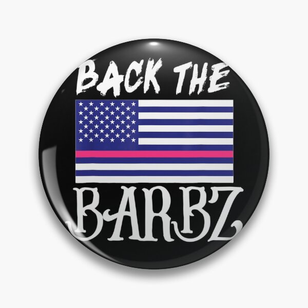 Item preview, Back The Barbz Flag Love Barbs Loyal Fan American designed and sold by FrenemiesShop.