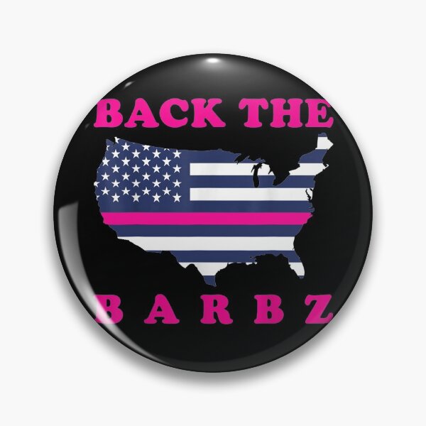 Item preview, Back The Barbz Flag Love Barbs Loyal Fan designed and sold by FrenemiesShop.