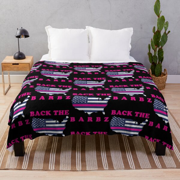 Item preview, Back The Barbz Flag Love Barbs Loyal Fan designed and sold by FrenemiesShop.