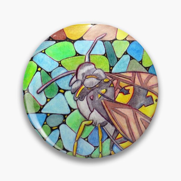 Item preview, 553 - A WASPISH DESIGN - DAVE EDWARDS - COLOURED PENCILS - 2021 designed and sold by BLYTHART.