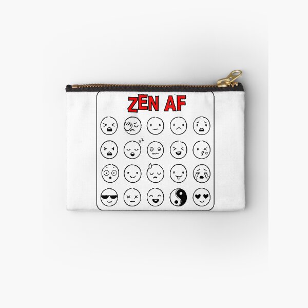 Item preview, ZEN AF - Funny Yin Yang, Yoga - Trendy Namaste art. RELAX, calm down designed and sold by originalsusie.