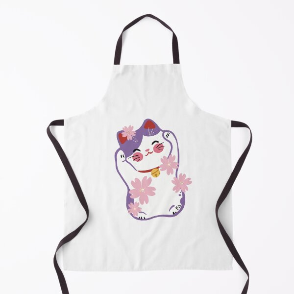 Item preview, Purple Lucky Cat designed and sold by Druid Soup.