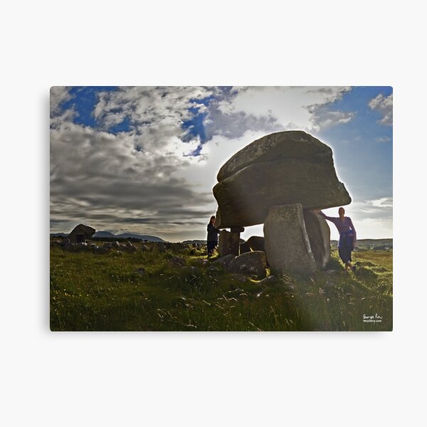 Kilclooney Dolmen, County Donegal Metal Print