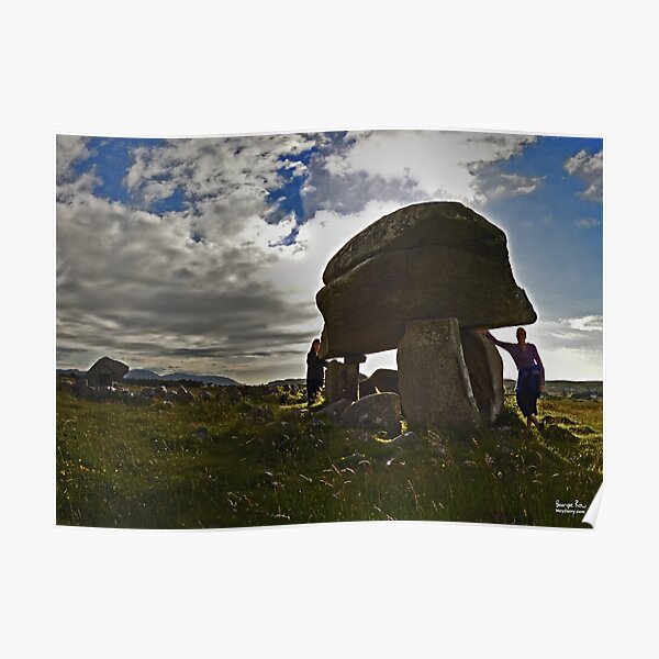 Kilclooney Dolmen, County Donegal Poster