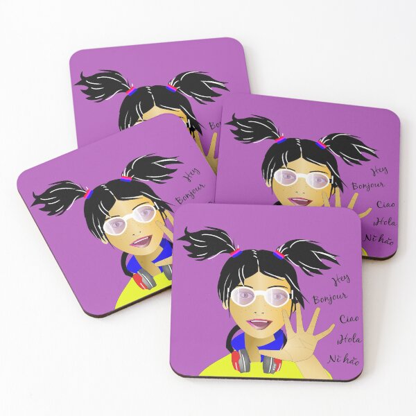 Item preview, Teenie greets friendly in different languages designed and sold by jumapa.