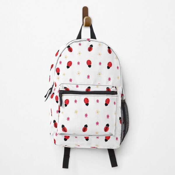 Item preview, Seamless pattern ladybug flower on white background. designed and sold by Ingahaliullina.