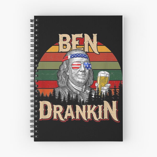 Item preview, Ben Drankin 4th of July Benjamin Franklin Men Women USA Flag designed and sold by FrenemiesShop.