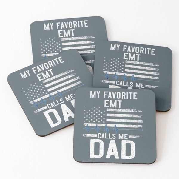 Item preview,  My favorite EMT Calls me Dad Shirts, Tee designed and sold by chanat3659.