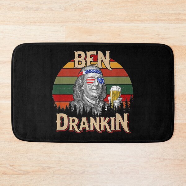 Item preview, Ben Drankin 4th of July Benjamin Franklin Men Women USA Flag designed and sold by FrenemiesShop.