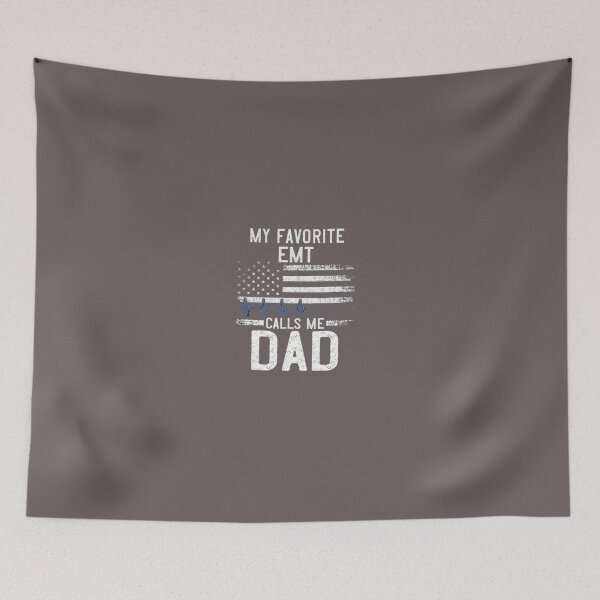 Item preview,  My favorite EMT Calls me Dad Shirts, Tee designed and sold by chanat3659.