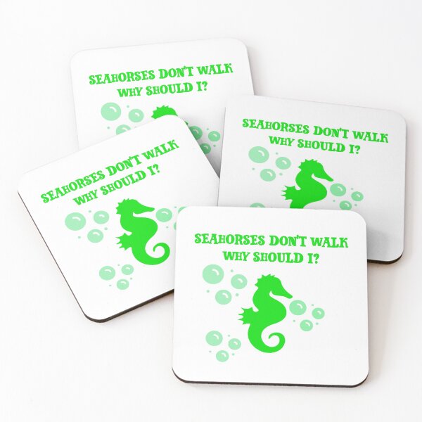 Item preview, Green seahorses don’t walk why should I? Disability awareness  designed and sold by Designs Of all kinds.
