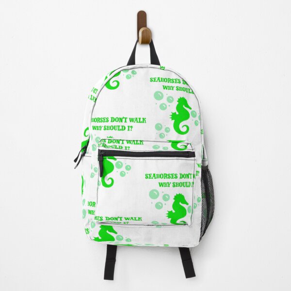 Item preview, Green seahorses don’t walk why should I? Disability awareness designed and sold by Designs Of all kinds.