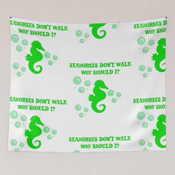 Item preview, Green seahorses don’t walk why should I? Disability awareness  designed and sold by Designs Of all kinds.