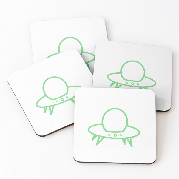 Item preview, Green Space Ship designed and sold by CPArtStudios.