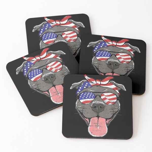 Item preview, Fourth of July Dog Lovers Patriotic Pup distressed design designed and sold by FrenemiesShop.
