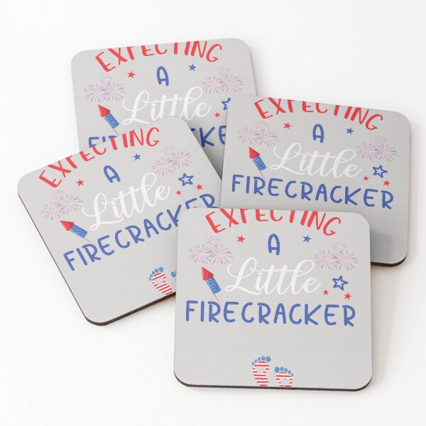 Item preview, Expecting a Little Firecracker July of 4th Pregnancy designed and sold by GINIART.