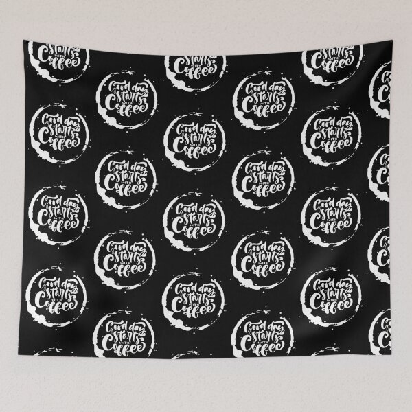 Item preview,  Good day starts with coffee designed and sold by RheaRealm.