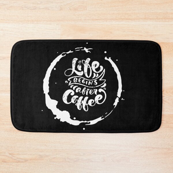 Item preview, Life begins after coffee designed and sold by RheaRealm.