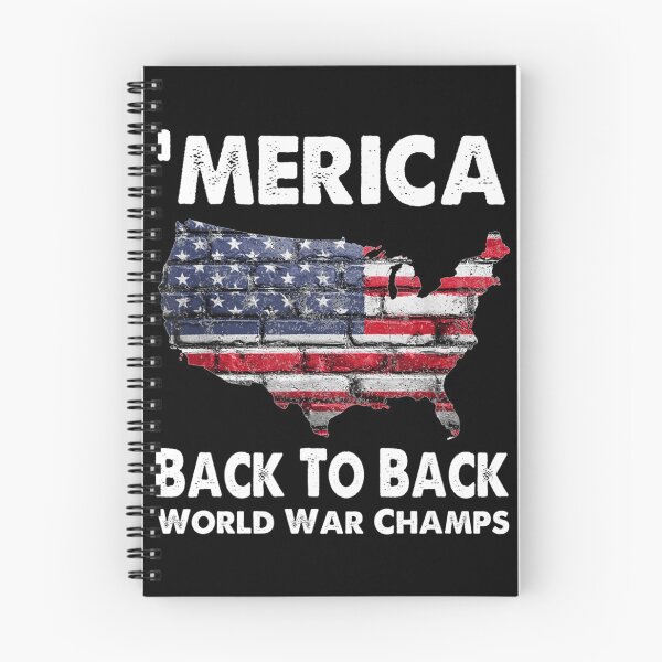 Item preview, Merica-Back-To-Back-World-War-Champs designed and sold by FrenemiesShop.