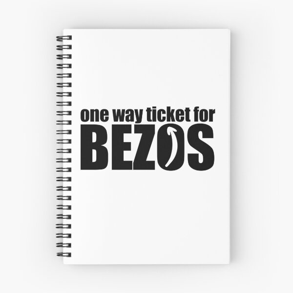 Item preview, One way ticket for Jeff Bezos designed and sold by DamirOrihan.