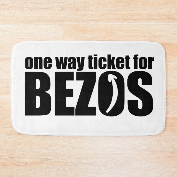 Item preview, One way ticket for Jeff Bezos designed and sold by DamirOrihan.