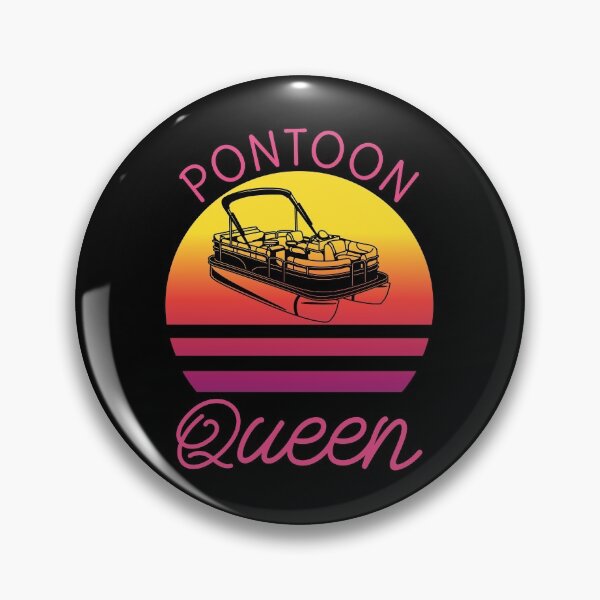 Item preview, Pontoon Queen III - Boating Lover designed and sold by Lemon Pepper.
