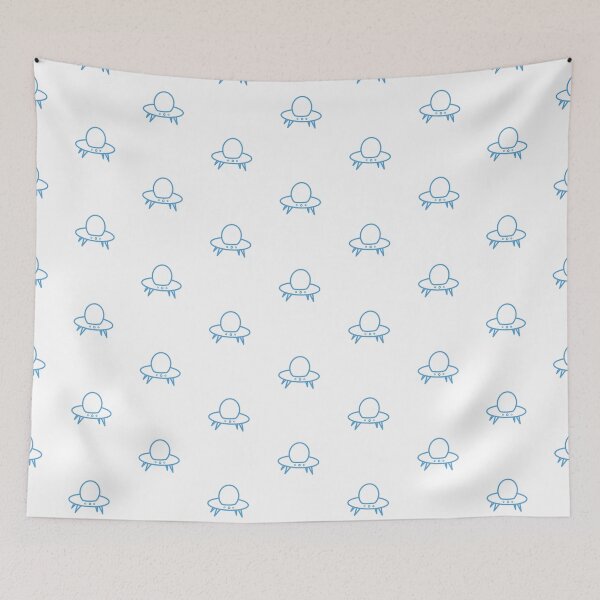 Item preview, Blue Space Ship designed and sold by CPArtStudios.