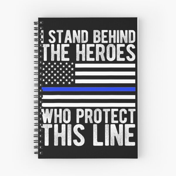 Item preview, Thin Blue Line Flag - Police Hero Law Enforcement Support designed and sold by FrenemiesShop.