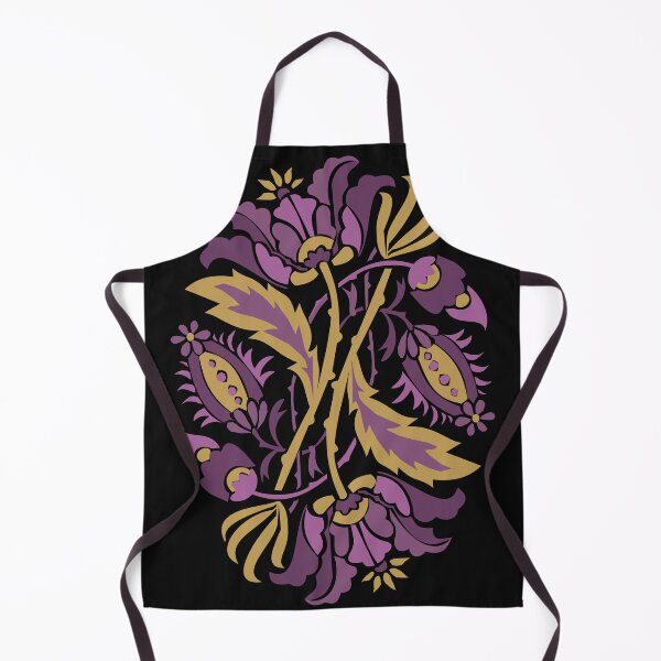 Item preview, Decorative Floral Design in Purple and Gold designed and sold by Hether McCuistion.
