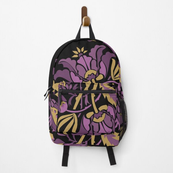 Item preview, Decorative Floral Design in Purple and Gold designed and sold by Hether McCuistion.