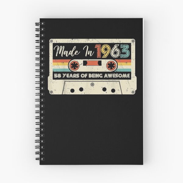 Item preview, Vintage 1963 Retro Cassette Made In 1963 58th Birthday  designed and sold by avareid3.
