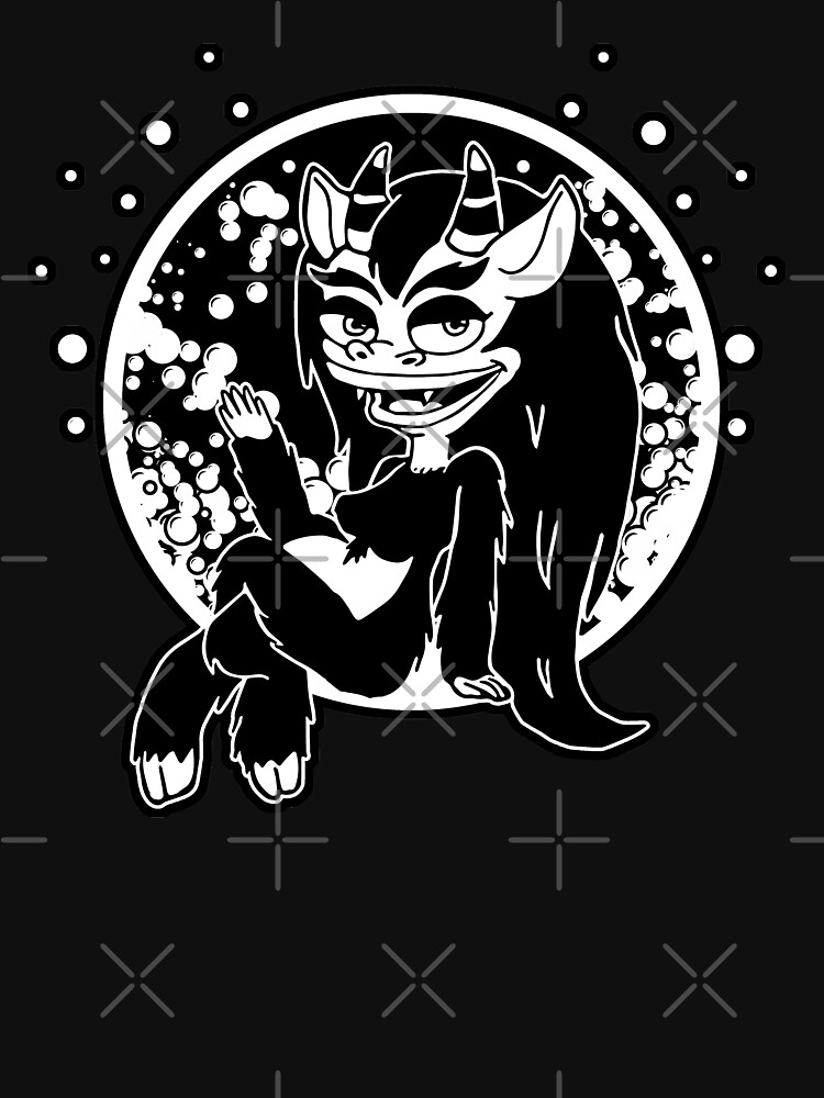 "Connie the Hormone Monster Big Mouth Bubble Bath" Tshirt for Sale