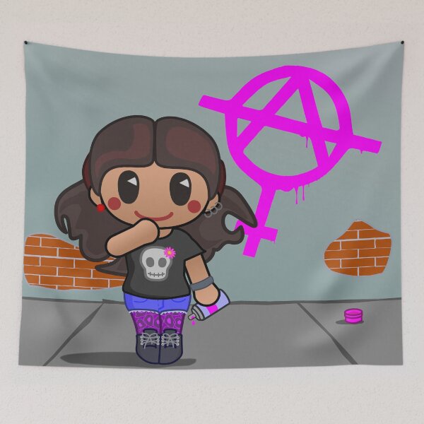 Item preview, Anarcha-Feminist Graffiti designed and sold by Good-Looking Corpse.