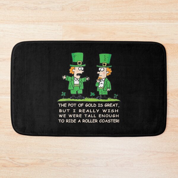 Item preview, Leprechaun Not Tall Enough To Ride A Roller Coaster  designed and sold by avareid3.
