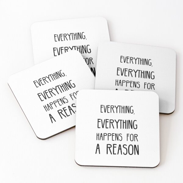 Item preview, Everything Happens for a Reason designed and sold by TheBookAuror.