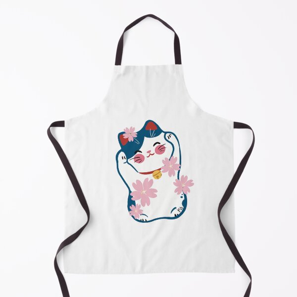 Item preview, Sapphire Blue Lucky Cat designed and sold by Druid Soup.