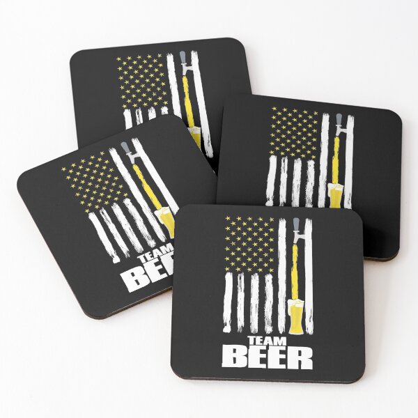 Item preview, Craft Beer American Flag USA T-Shirt, 4th July Team Beer T-Shirt designed and sold by pannolinno.