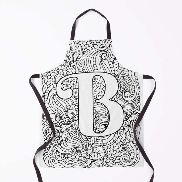 Item preview, Adult Coloring Page Monogram Letter B designed and sold by MamaSweetea.