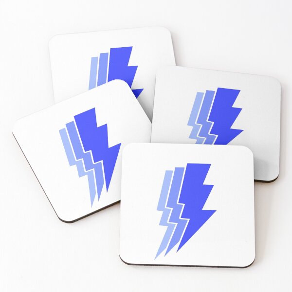 Item preview, Blue lighting bolts designed and sold by Delaneyjc.