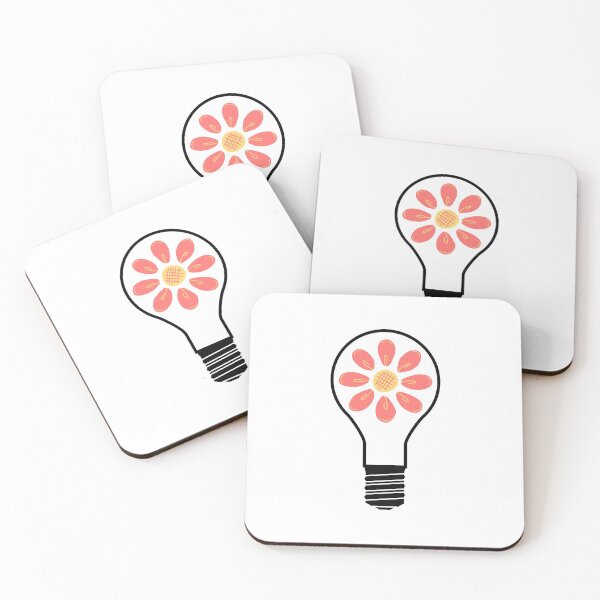 Item preview, Water colour lightbulb with gazania designed and sold by TheRightHonMP.