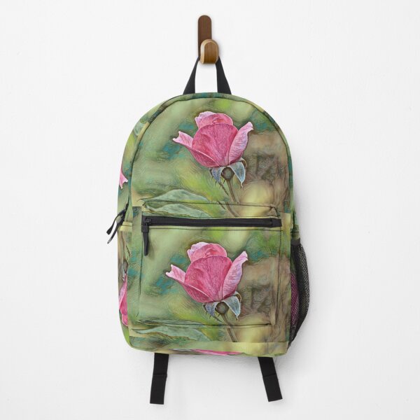 Item preview, Delightful Pink Rose Bud designed and sold by ReneeKennedy.