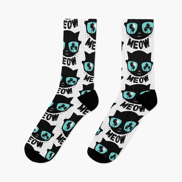 Item preview, Cool Black Cat Wearing Reflecting Sunglasses Tropical Vibes-Funny Cats designed and sold by Mary Maple.