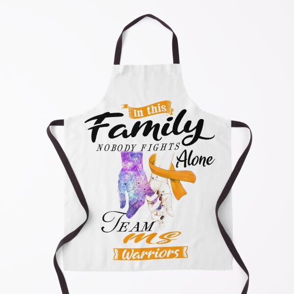 Item preview, In This Family No One Fights Alone Team MS Warrior designed and sold by deputylove.